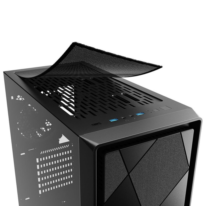 SHARKOON CASE ATX VS8 RGB BLACK